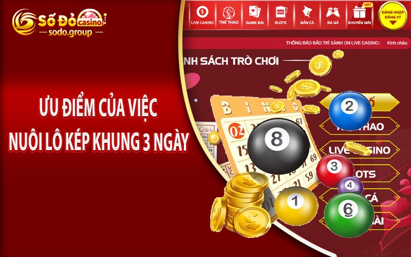 Ưu điểm của việc nuôi lô kép khung 3 ngày